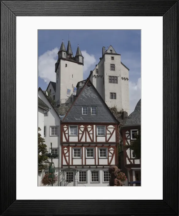 Framed Print : The Schloss and the medieval village of Diez on the River Lahn, Rhineland Palatinate Framed Print : The Schloss and the medieval village of Diez on the River Lahn, Rhineland Palatinate