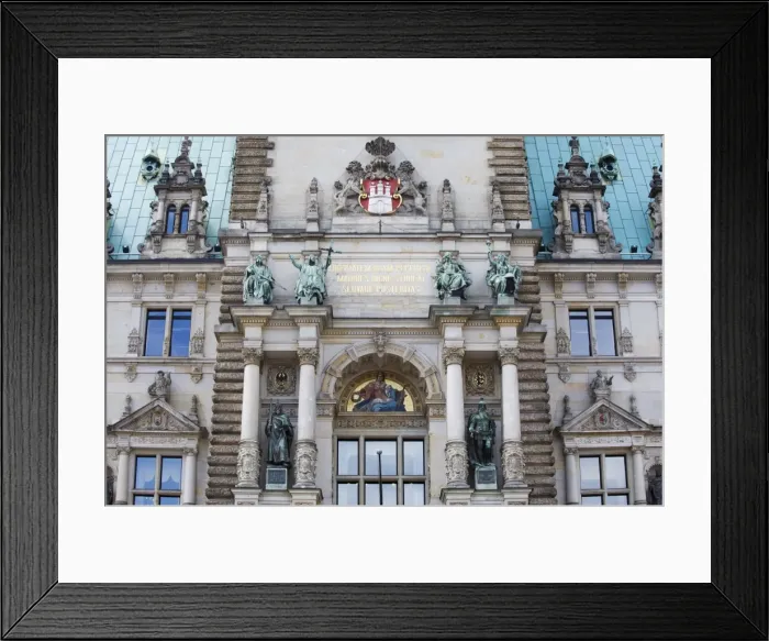 Framed Print : Rathaus (City Hall), Hamburg, Germany, Europe Framed Print : Rathaus (City Hall), Hamburg, Germany, Europe