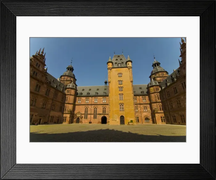 Framed Print : Castle Schloss Johannisburg, Aschaffenburg, Franconia, Bavaria, Germany, Europe Framed Print : Castle Schloss Johannisburg, Aschaffenburg, Franconia, Bavaria, Germany, Europe