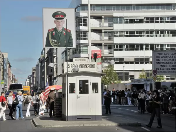 Checkpoint Charlie, Berlin, Germany, Europe
