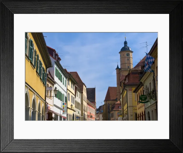 Framed Print : The historic town of Volkach, Franconia, Bavaria, Germany, Europe Framed Print : The historic town of Volkach, Franconia, Bavaria, Germany, Europe