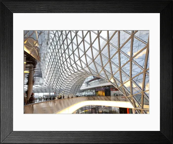 Framed Print : Interior of Zeil shopping center in Frankfurt am Main, Hesse, Germany, Europe Framed Print : Interior of Zeil shopping center in Frankfurt am Main, Hesse, Germany, Europe