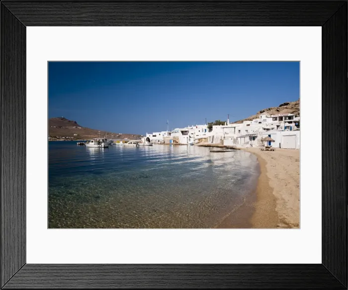 Framed Print : Cape Tarsanas, Mykonos, Cyclades, Greek Islands, Greece, Europe Framed Print : Cape Tarsanas, Mykonos, Cyclades, Greek Islands, Greece, Europe