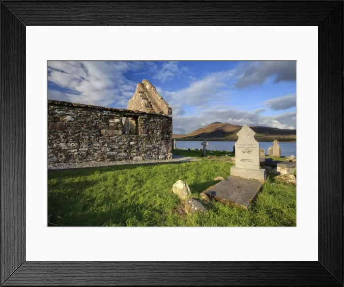 Framed Print : Churchyard, Achill Island, off the coast of County Mayo, Republic of Ireland, Europe Framed Print : Churchyard, Achill Island, off the coast of County Mayo, Republic of Ireland, Europe