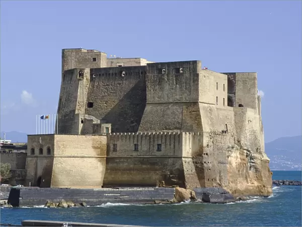 Castel d Ovo, Naples, Campania, Italy, Europe
