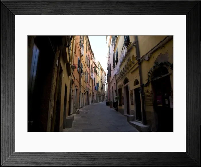 Framed Print : In the streets of Portovenere, UNESCO World Heritage Site, Liguria, Italy, Europe Framed Print : In the streets of Portovenere, UNESCO World Heritage Site, Liguria, Italy, Europe