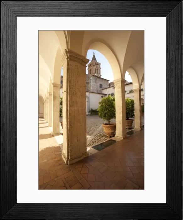 Framed Print : Courtyard, Villa d Este, UNESCO World Heritage Site, Tivoli, Lazio, Italy, Europe Framed Print : Courtyard, Villa d Este, UNESCO World Heritage Site, Tivoli, Lazio, Italy, Europe