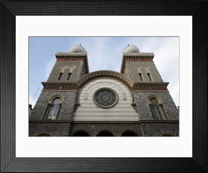 Framed Print : Great synagogue of Turin, Piedmont, Italy, Europe Framed Print : Great synagogue of Turin, Piedmont, Italy, Europe