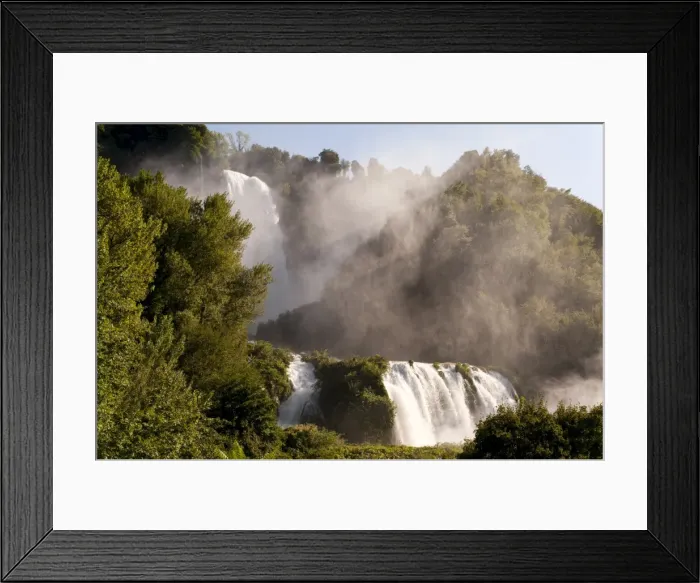 Framed Print : Marmore falls, Marmore, Terni, Umbria, Italy, Europe