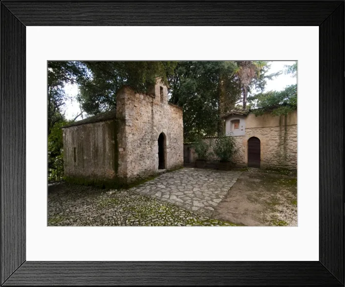 Framed Print : Chapel of Maddalena, Franciscan Sanctuary of Fonte Colombo, Rieti, Lazio (Latium) Framed Print : Chapel of Maddalena, Franciscan Sanctuary of Fonte Colombo, Rieti, Lazio (Latium)