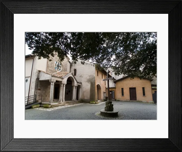 Framed Print : Franciscan Sanctuary of Fonte Colombo, Rieti, Lazio (Latium), Italy, Europe Framed Print : Franciscan Sanctuary of Fonte Colombo, Rieti, Lazio (Latium), Italy, Europe