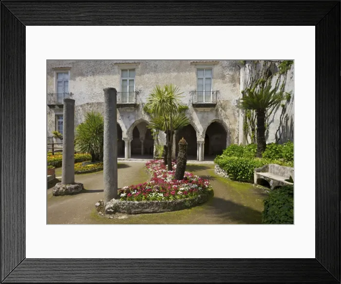 Framed Print : Villa Rufolo gardens, Ravello, Amalfi Coast, UNESCO World Heritage Site Framed Print : Villa Rufolo gardens, Ravello, Amalfi Coast, UNESCO World Heritage Site