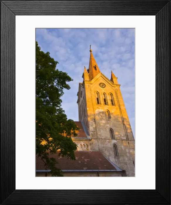 Framed Print : The Sigulda church in Sigulda, Latvia, Baltic States, Europe Framed Print : The Sigulda church in Sigulda, Latvia, Baltic States, Europe
