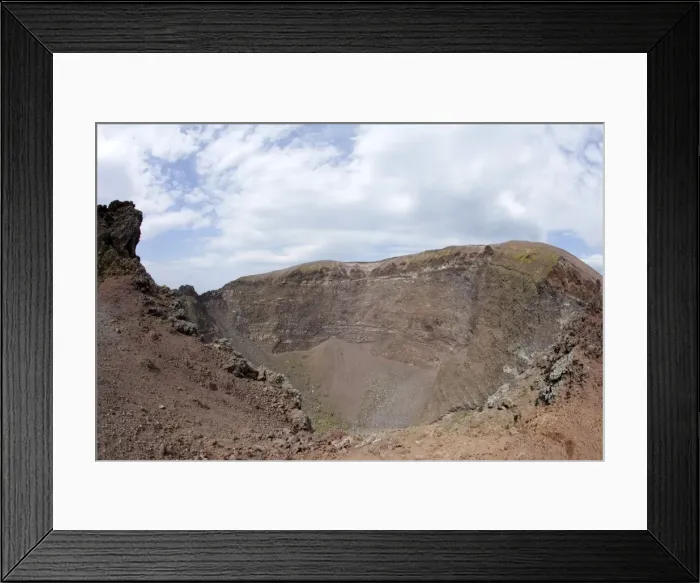 Framed Print : Volcanic crater of Vesuvius, Campania, Italy, Europe Framed Print : Volcanic crater of Vesuvius, Campania, Italy, Europe
