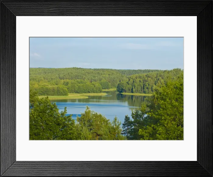 Framed Print : Lake at Aukstaitija National Park, Lithuania, Baltic States, Europe Framed Print : Lake at Aukstaitija National Park, Lithuania, Baltic States, Europe