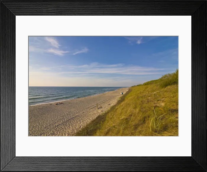 Framed Print : Long sandy beach at the Curonian split, Lithuania, Baltic States, Europe Framed Print : Long sandy beach at the Curonian split, Lithuania, Baltic States, Europe
