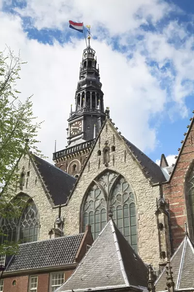 Oude Kerk, originating from the 14th century, Amsterdams oldest building