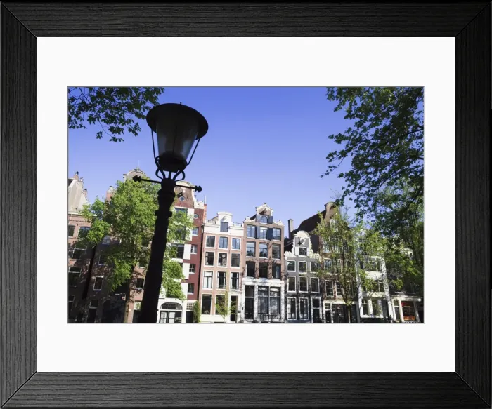 Framed Print : Gabled houses on the Prinsengracht, Amsterdam, Netherlands, Europe Framed Print : Gabled houses on the Prinsengracht, Amsterdam, Netherlands, Europe