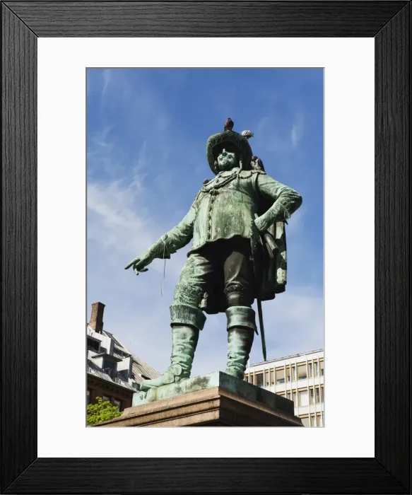 Framed Print : Statue of Christian IV, Oslo, Norway, Scandinavia, Europe Framed Print : Statue of Christian IV, Oslo, Norway, Scandinavia, Europe
