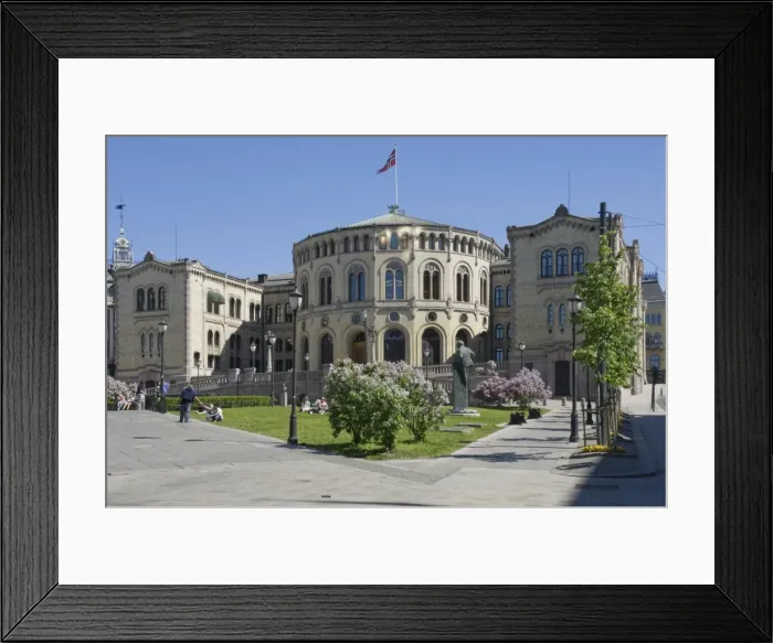 Framed Print : The Parliament building, Oslo, Norway, Scandinavia, Europe Framed Print : The Parliament building, Oslo, Norway, Scandinavia, Europe
