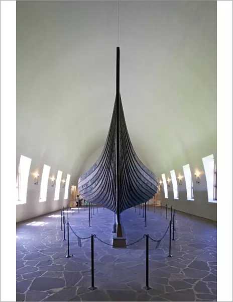 Gokstad ship, 9th century burial vessel, Viking Ship Museum, Vikingskipshuset