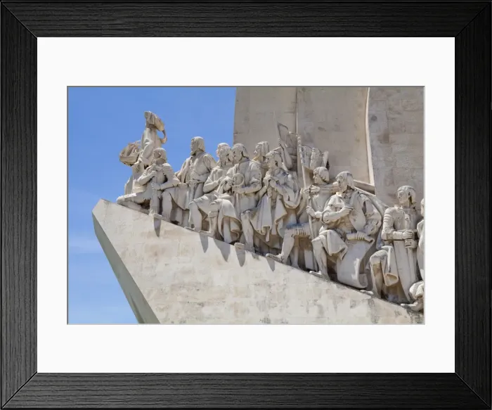 Framed Print : The Monument to the Discoveries, Lisbon, Portugal, Europe Framed Print : The Monument to the Discoveries, Lisbon, Portugal, Europe