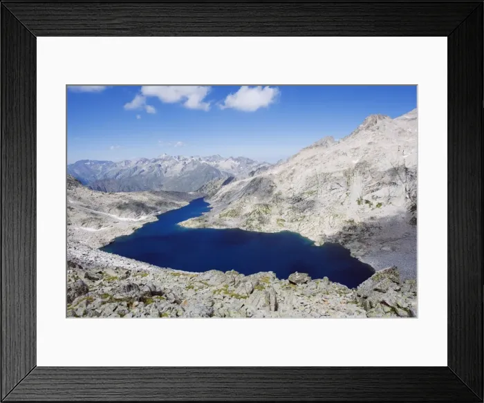 Framed Print : Lake Creguena, Pyrenees, Spain, Europe Framed Print : Lake Creguena, Pyrenees, Spain, Europe