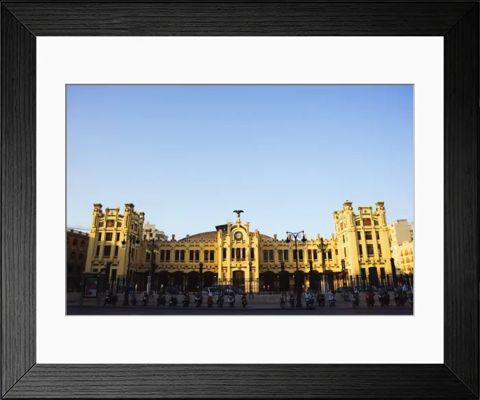 Framed Print : Train station, Valencia, Spain, Europe Framed Print : Train station, Valencia, Spain, Europe