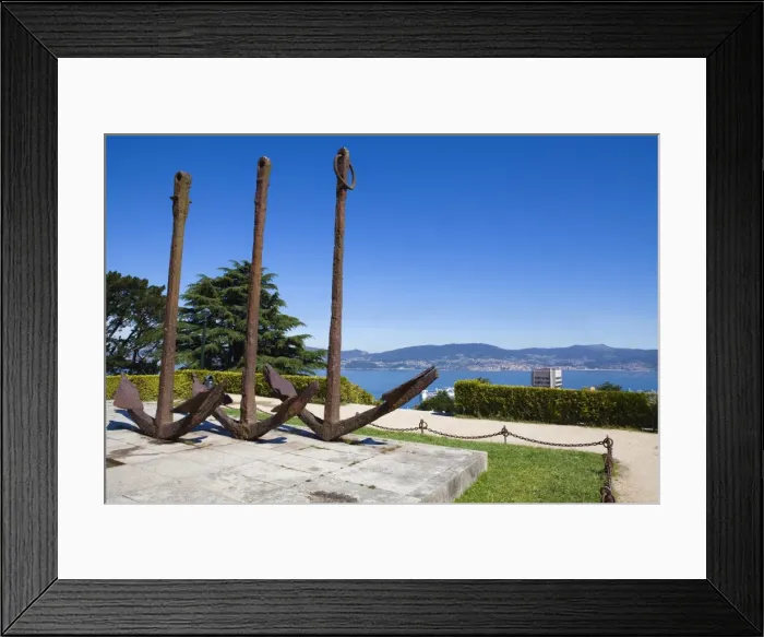 Framed Print : Castro Park, Vigo, Galicia, Spain, Europe Framed Print : Castro Park, Vigo, Galicia, Spain, Europe