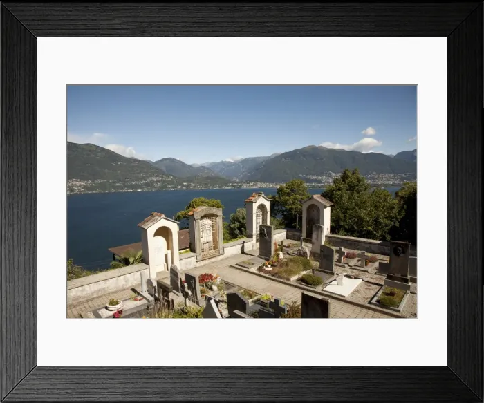 Framed Print : The Cemetery of Sant Abbondio, Lake Maggiore, Canton Tessin, Switzerland, Europe Framed Print : The Cemetery of Sant Abbondio, Lake Maggiore, Canton Tessin, Switzerland, Europe