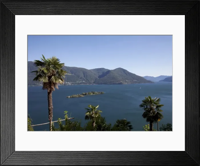 Framed Print : The islands of Brissago, Lake Maggiore, Canton Tessin, Switzerland, Europe Framed Print : The islands of Brissago, Lake Maggiore, Canton Tessin, Switzerland, Europe