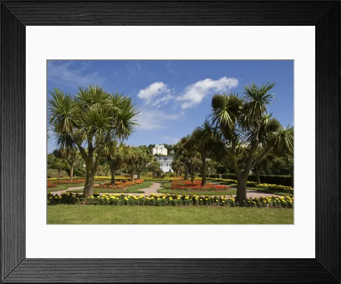 Framed Print : Gardens at Torquay, South Devon, England, United Kingdom, Europe Framed Print : Gardens at Torquay, South Devon, England, United Kingdom, Europe