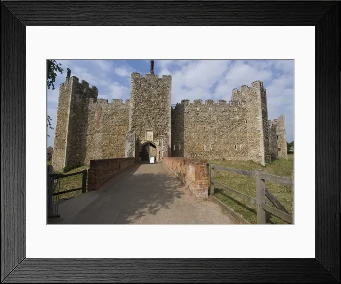 Framed Print : Framlingham Castle, a fortress dating from the 12th century, Suffolk, England Framed Print : Framlingham Castle, a fortress dating from the 12th century, Suffolk, England