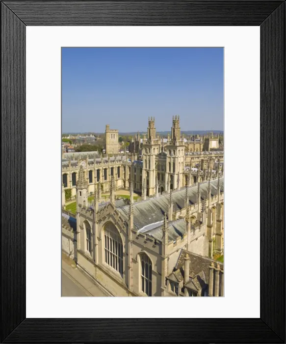 Framed Print : The old walls and quadrangle of All Souls College, Oxford, Oxfordshire Framed Print : The old walls and quadrangle of All Souls College, Oxford, Oxfordshire