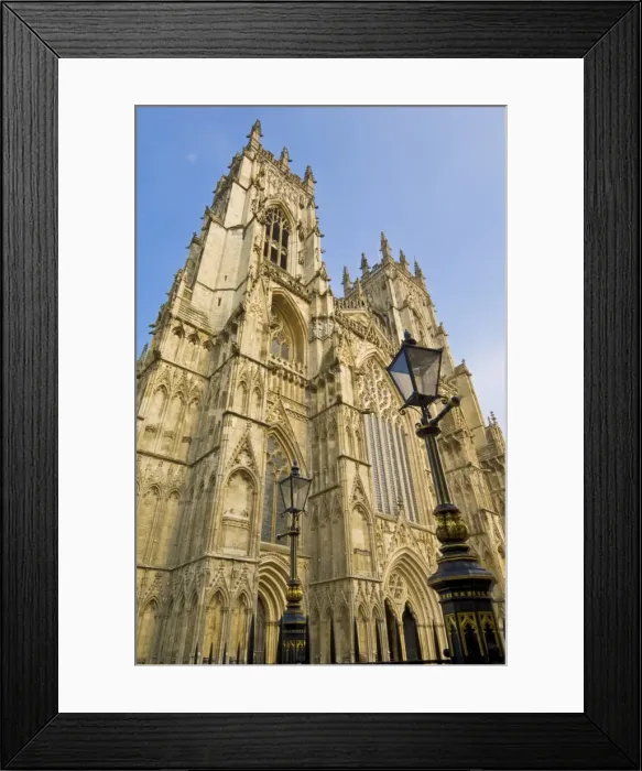 Framed Print : York Minster, northern Europes largest Gothic cathedral, York, Yorkshire Framed Print : York Minster, northern Europes largest Gothic cathedral, York, Yorkshire