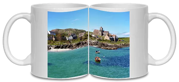 Iona Abbey, Isle of Iona, Inner Hebrides, Scotland, United Kingdom, Europe