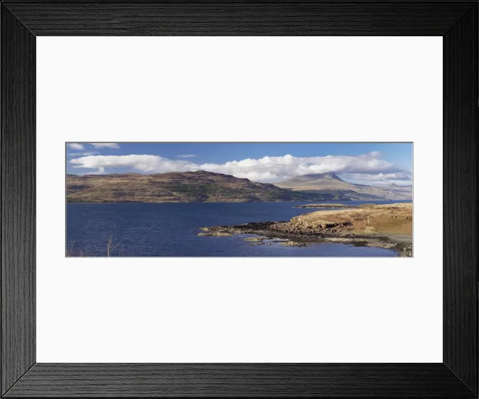 Framed Print : Loch Scridain and Ben More in the distance, Isle of Mull, Scotland, United Kingdom Framed Print : Loch Scridain and Ben More in the distance, Isle of Mull, Scotland, United Kingdom