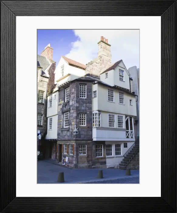 Framed Print : John Knox House, Royal Mile, Edinburgh, Lothian, Scotland, United Kingdom, Europe Framed Print : John Knox House, Royal Mile, Edinburgh, Lothian, Scotland, United Kingdom, Europe