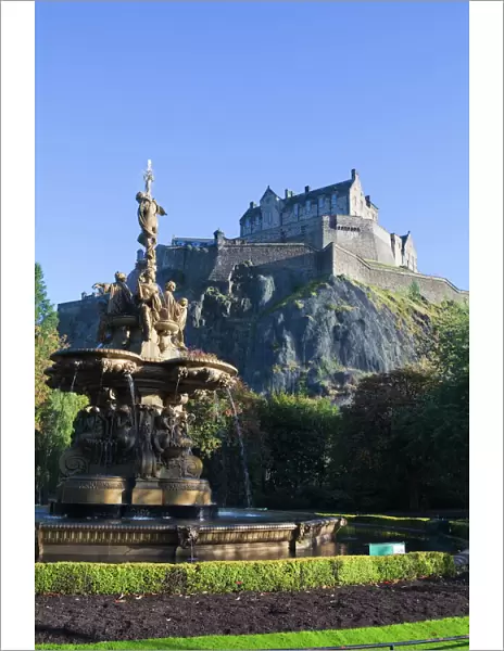 Edinburgh Castle, Edinburgh, Lothian, Scotland, United Kingdom, Europe