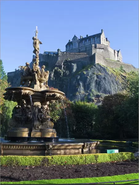 Edinburgh Castle, Edinburgh, Lothian, Scotland, United Kingdom, Europe
