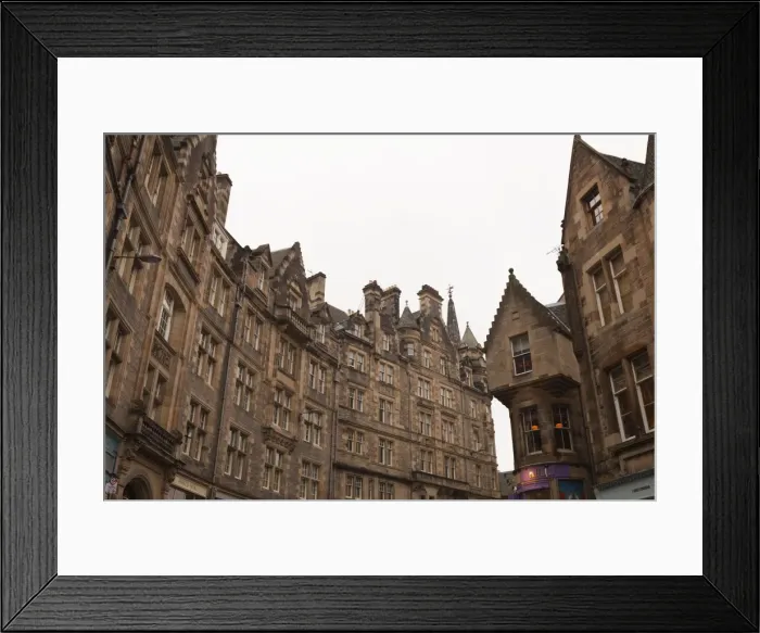 Framed Print : Buildings in the Old Town, Edinburgh, Scotland, United Kingdom, Europe Framed Print : Buildings in the Old Town, Edinburgh, Scotland, United Kingdom, Europe