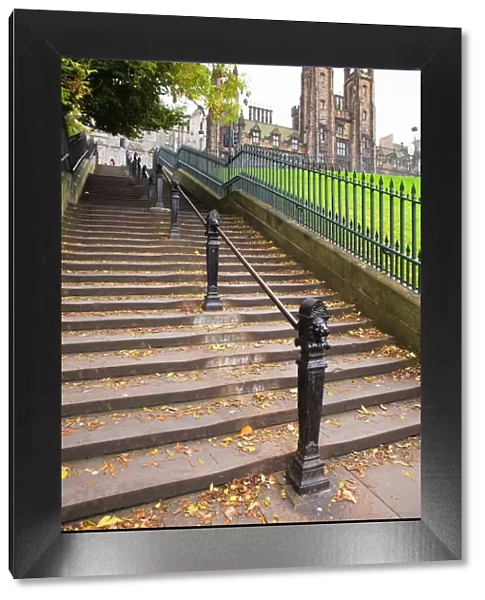 Playfair Steps, Edinburgh, Lothian, Scotland, United Kingdom, Europe
