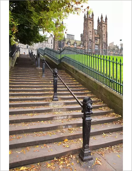 Playfair Steps, Edinburgh, Lothian, Scotland, United Kingdom, Europe