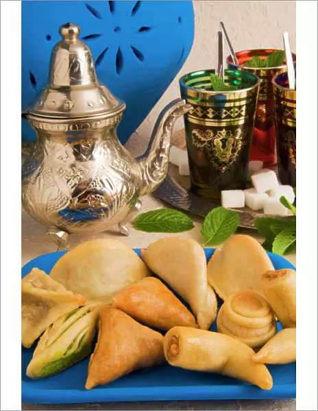 Arabic sweets and pastries, Mint tea