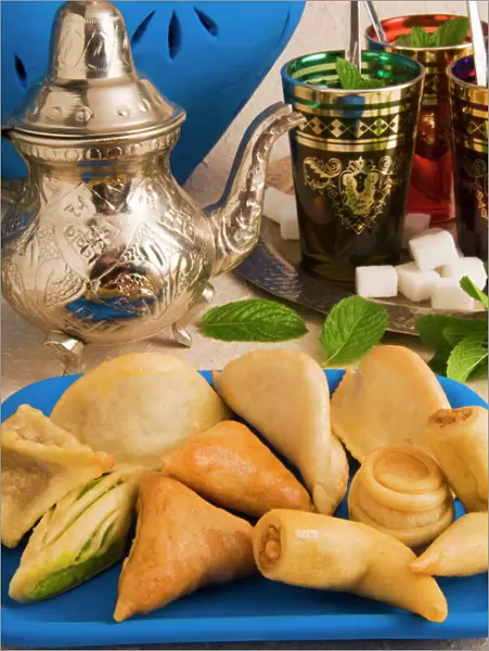 Arabic sweets and pastries, Mint tea