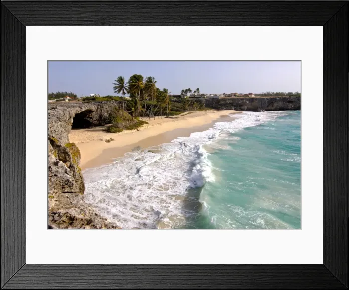Framed Print : Bottom Bay beach, Barbados, West Indies, Caribbean, Central America Framed Print : Bottom Bay beach, Barbados, West Indies, Caribbean, Central America