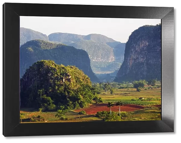 Mountains in the Vinales Valley, UNESCO World Heritage Site, Cuba, West Indies