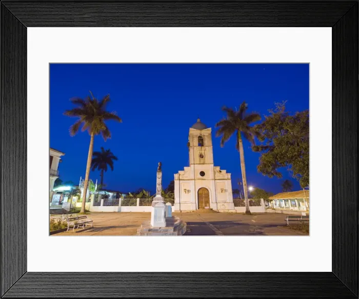 Framed Print : Vinales Church in the town square, UNESCO World Heritage Site, Vinales Valley Framed Print : Vinales Church in the town square, UNESCO World Heritage Site, Vinales Valley
