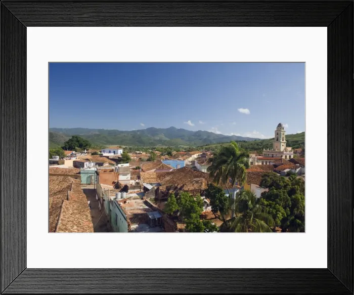Framed Print : Bell tower of Museo Nacional de la Lucha Contra Bandidos, Trinidad, UNESCO World Heritage Site Framed Print : Bell tower of Museo Nacional de la Lucha Contra Bandidos, Trinidad, UNESCO World Heritage Site