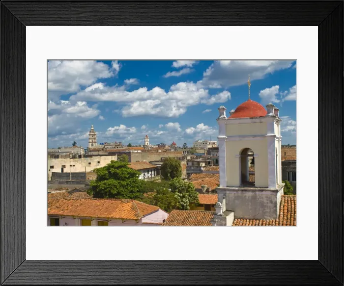 Framed Print : View over Camaguey, Cuba, West Indies, Caribbean, Central America Framed Print : View over Camaguey, Cuba, West Indies, Caribbean, Central America